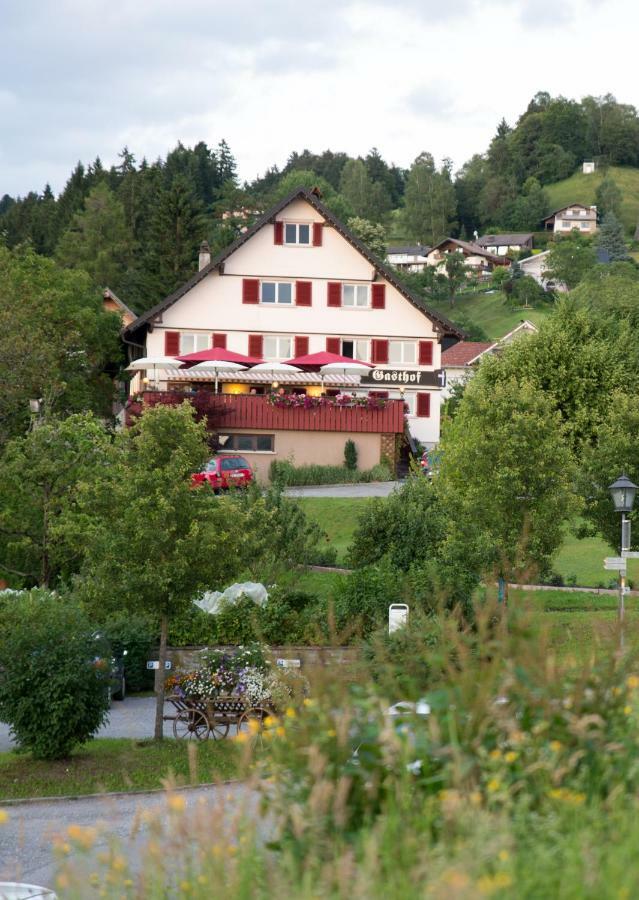 Gasthof Kreuz Bildstein Esterno foto