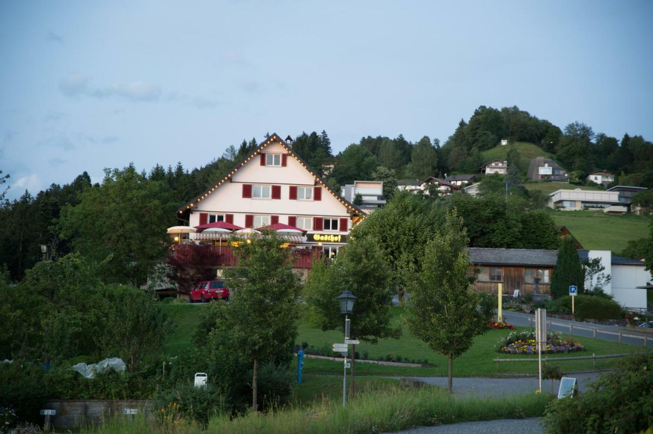 Gasthof Kreuz Bildstein Esterno foto